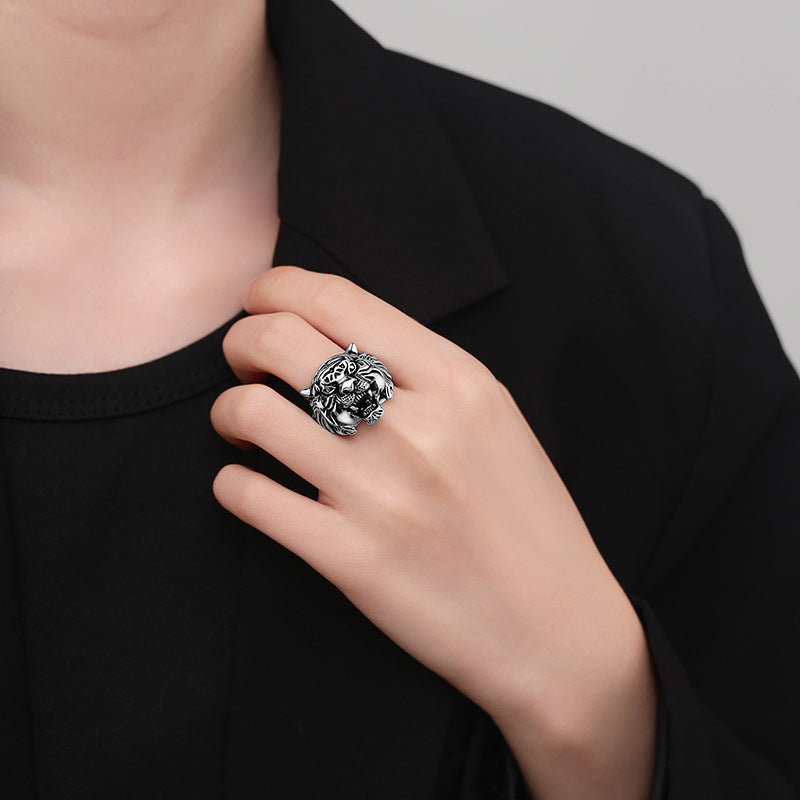 Beautiful Silver Ring with Unique Style