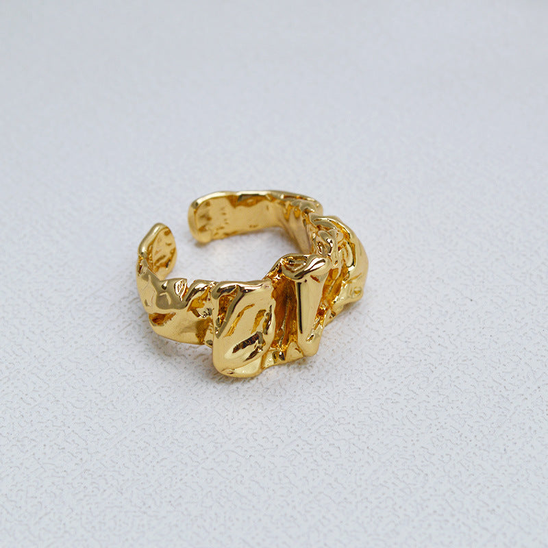 Vintage Handmade Gold Ring