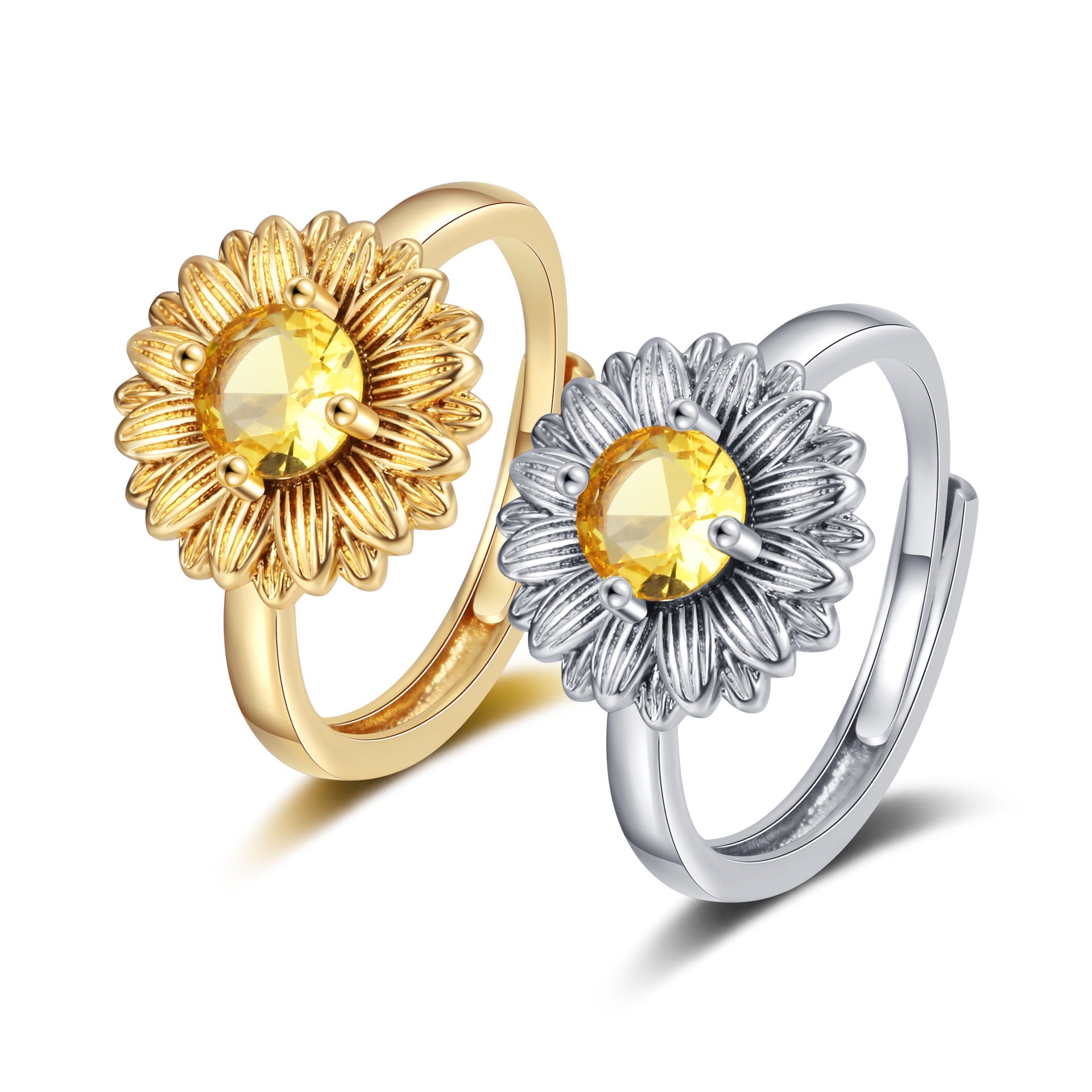 Delicate Artisan Gold Ring