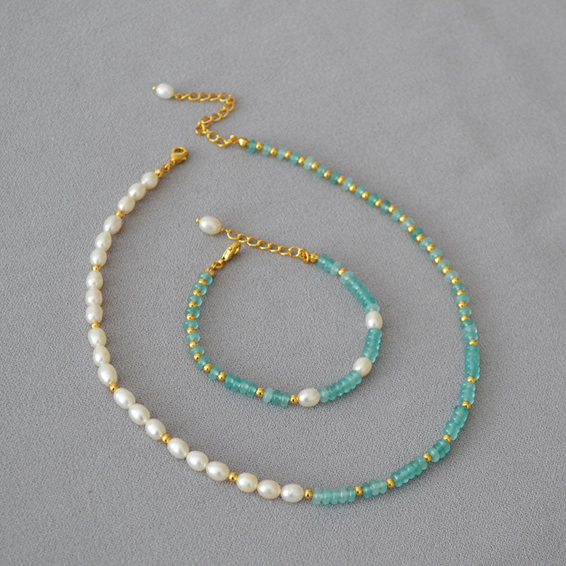 Delicate Artisan Pearl Necklace