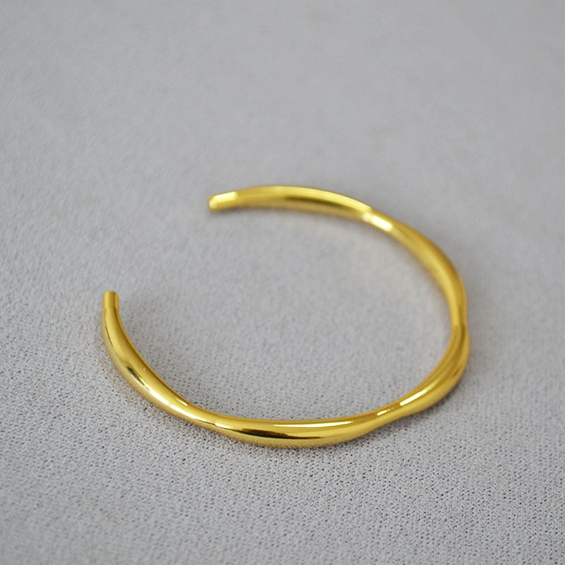Delicate Artisan Gold Bracelet