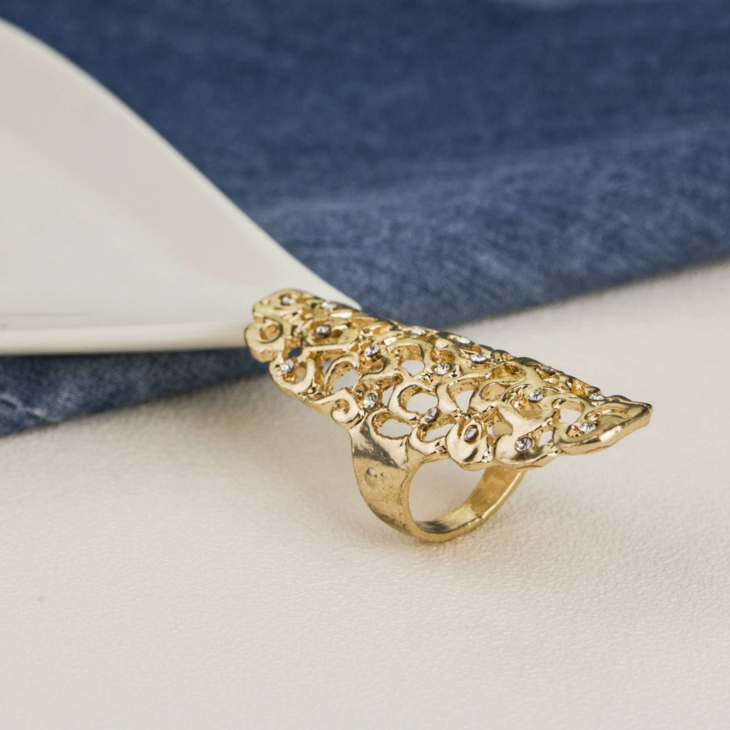 Beautiful Gold Ring with Unique Style