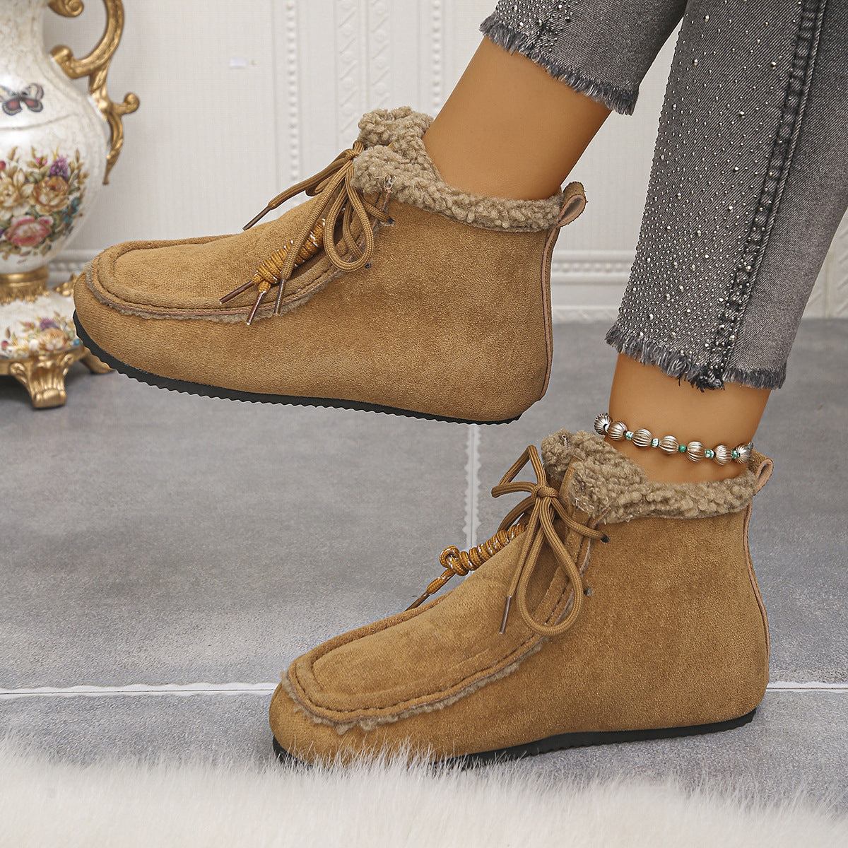 Vintage Inspired Orthopedic Boots