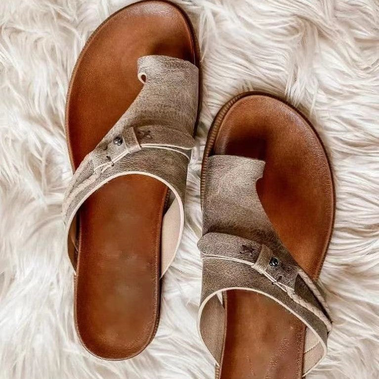 Classic Orthopedic Sandals with Timeless Style