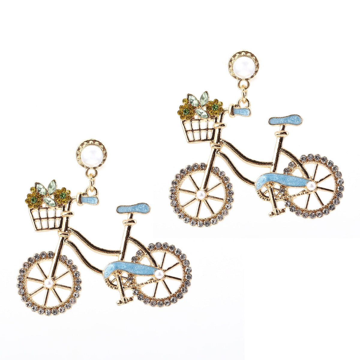 Delicate Artisan Pearl Earring