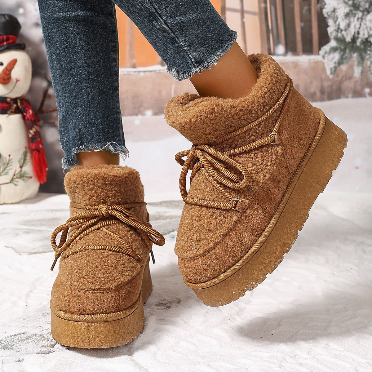 Classic Orthopedic Boots with Timeless Style