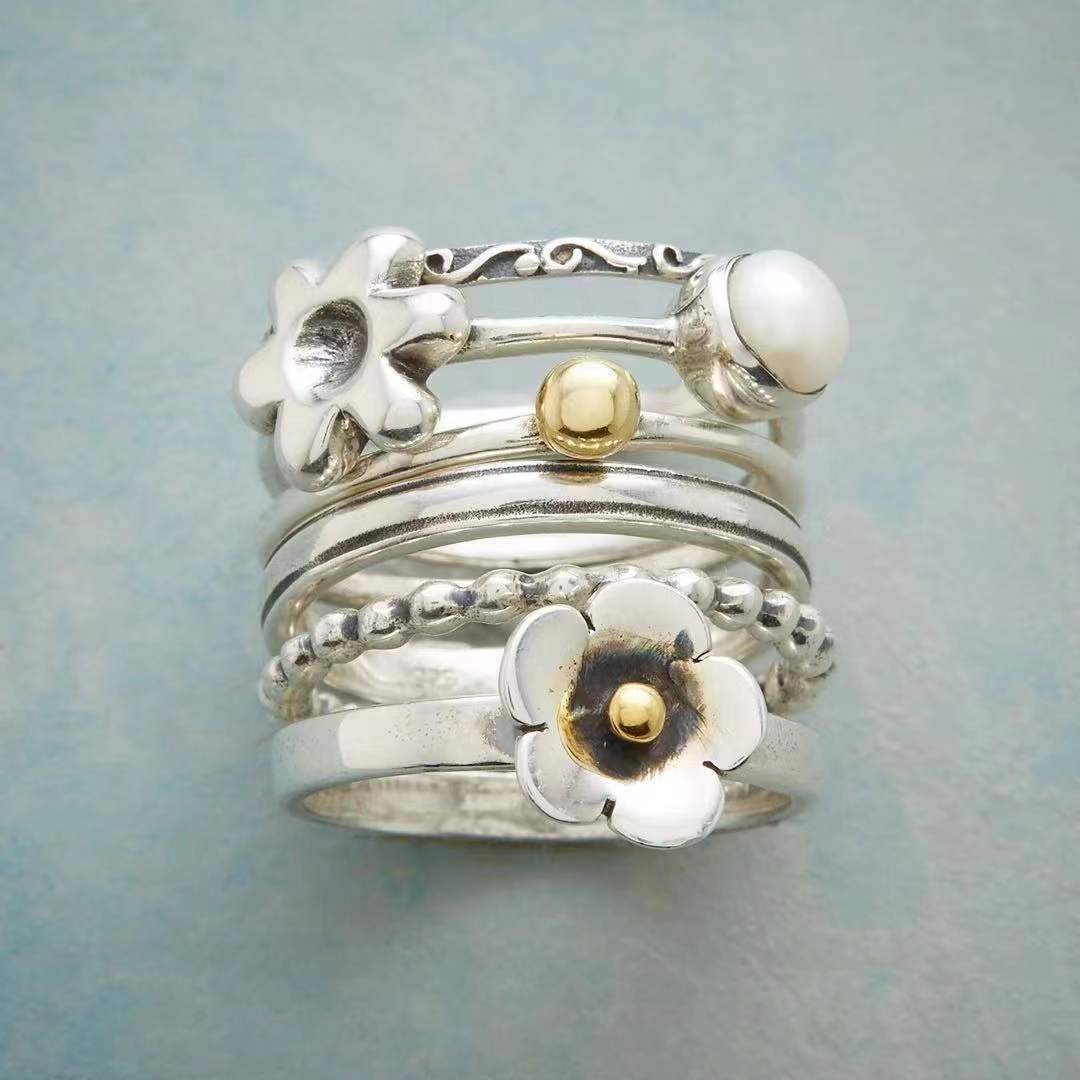 Beautiful Pearl Set with Unique Style