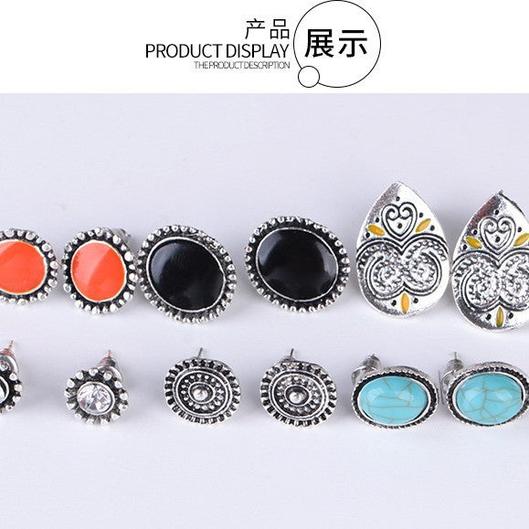 Beautiful Silver Set with Unique Style