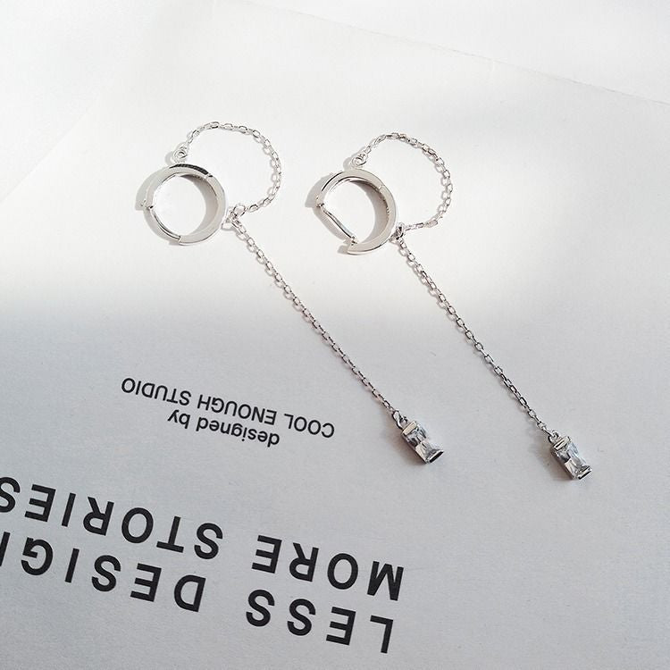 Delicate Artisan Silver Earring