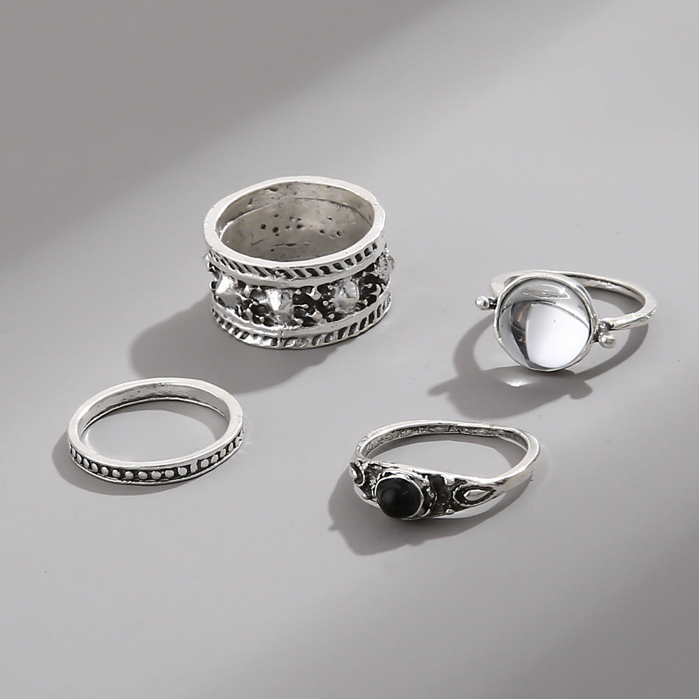 Romantic Silver Set for Special Moments