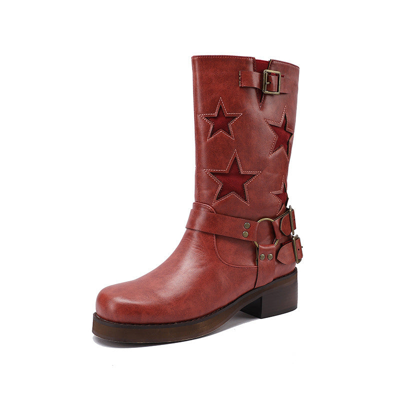 Vintage Inspired Orthopedic Boots