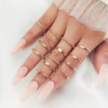 Vintage Handmade Gold Set
