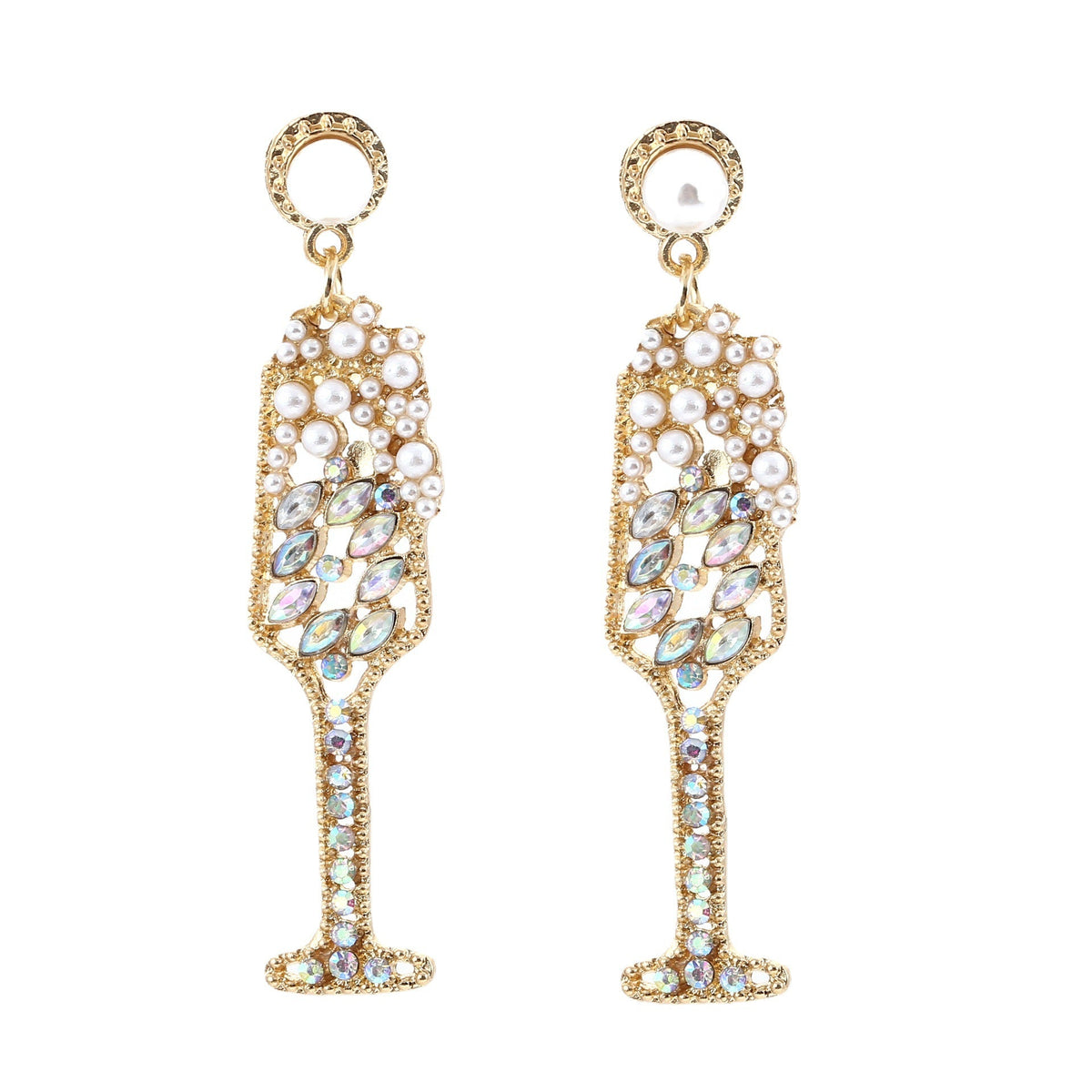 Delicate Artisan Pearl Earring