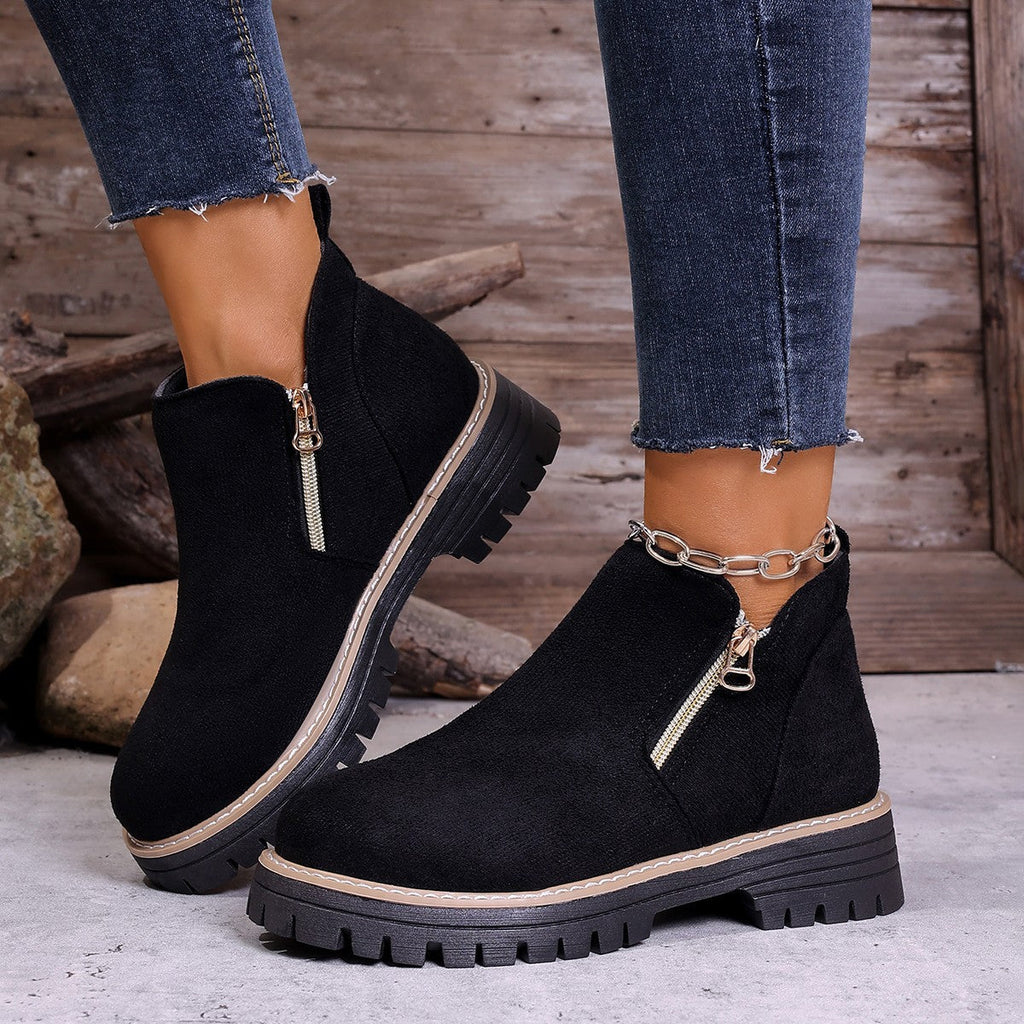 Classic Orthopedic Boots with Timeless Style
