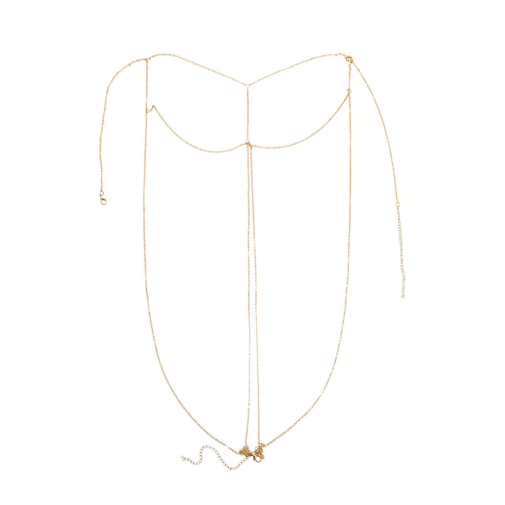 Vintage Handmade Gold Chain