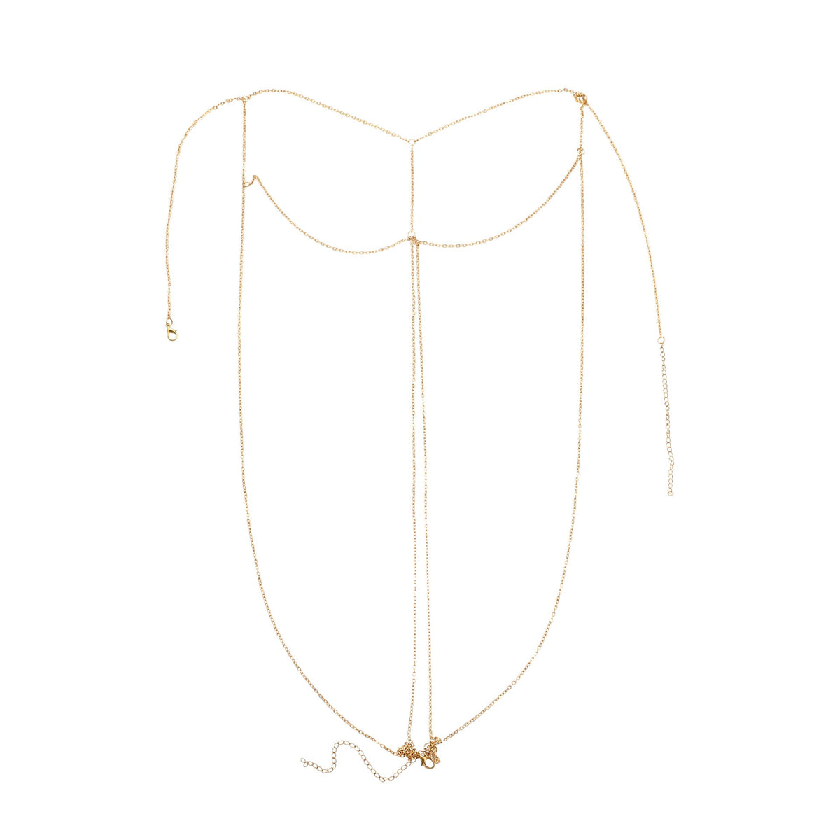 Vintage Handmade Gold Chain