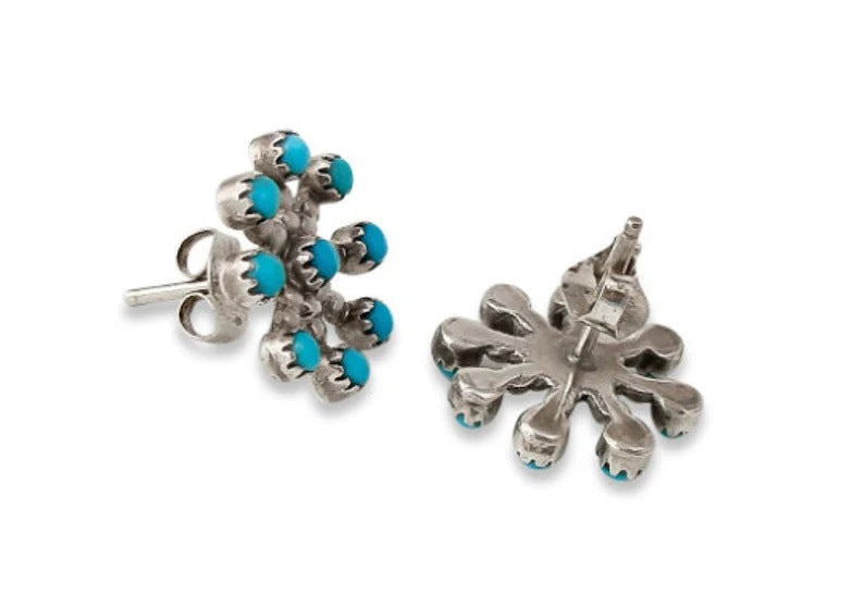 Delicate Artisan Gold Earring