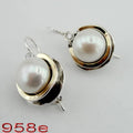 Delicate Artisan Pearl Earring