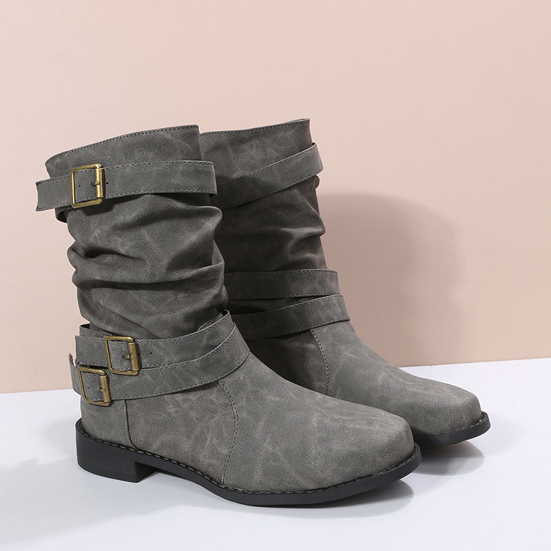 Classic Orthopedic Boots with Timeless Style