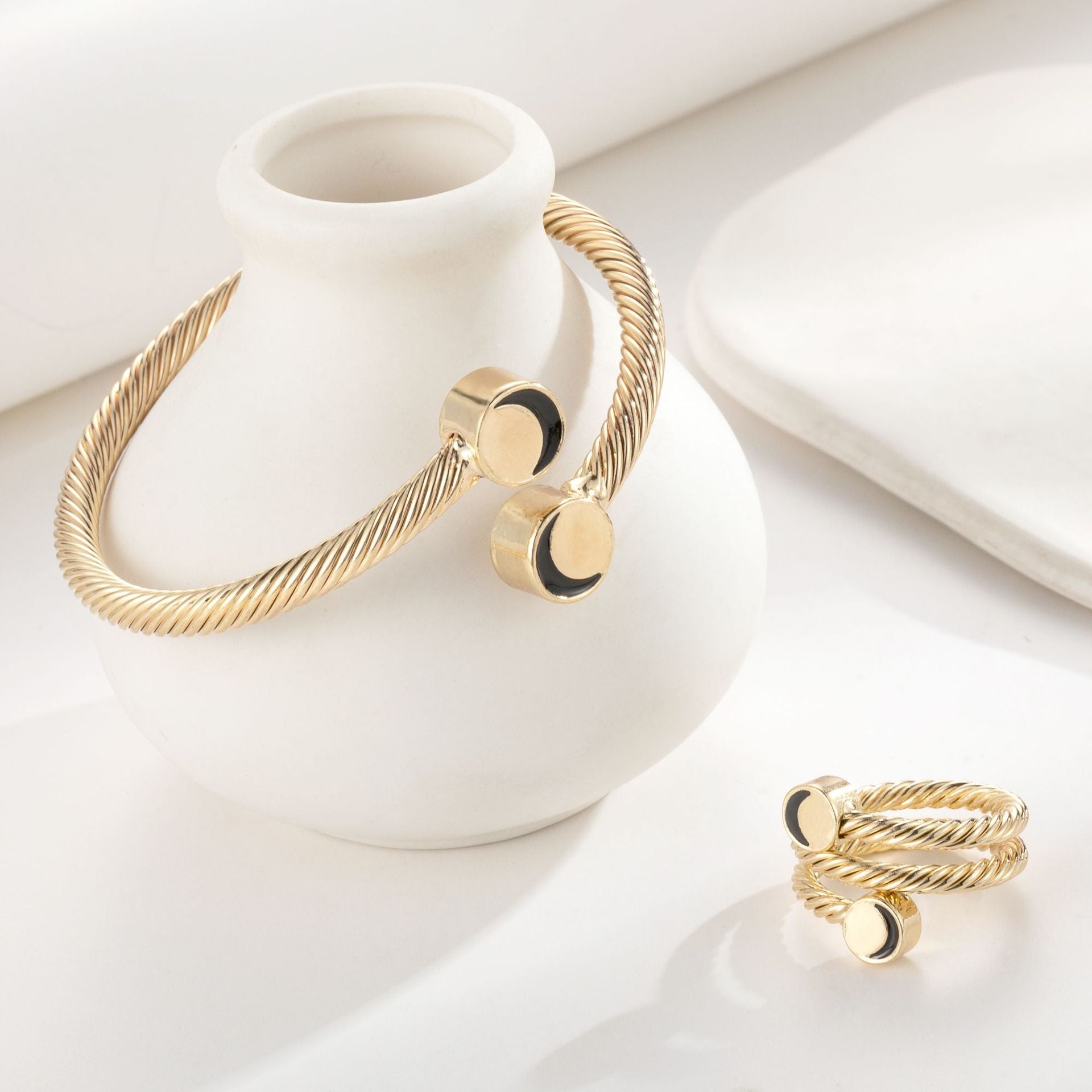 Stunning Gold Set for Daily Wear