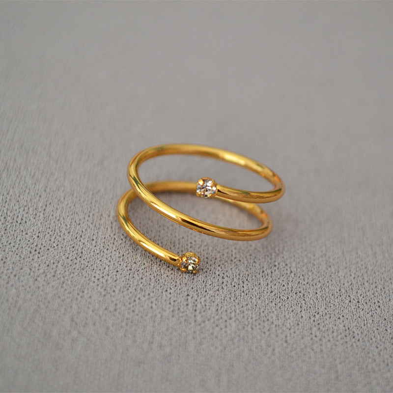 Romantic Gold Ring for Special Moments