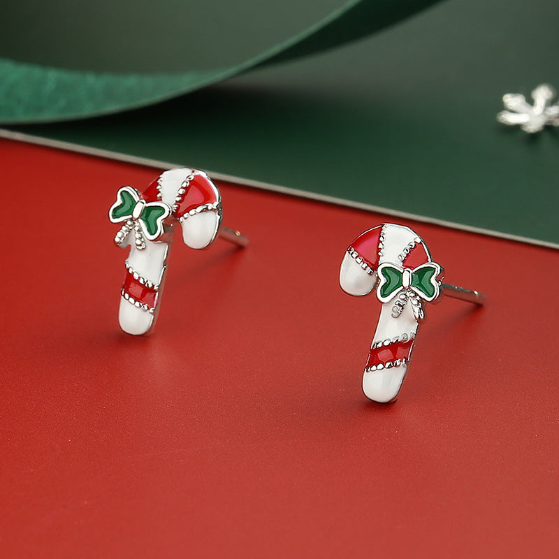 Vintage Handmade Silver Earring
