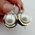 Delicate Artisan Pearl Earring
