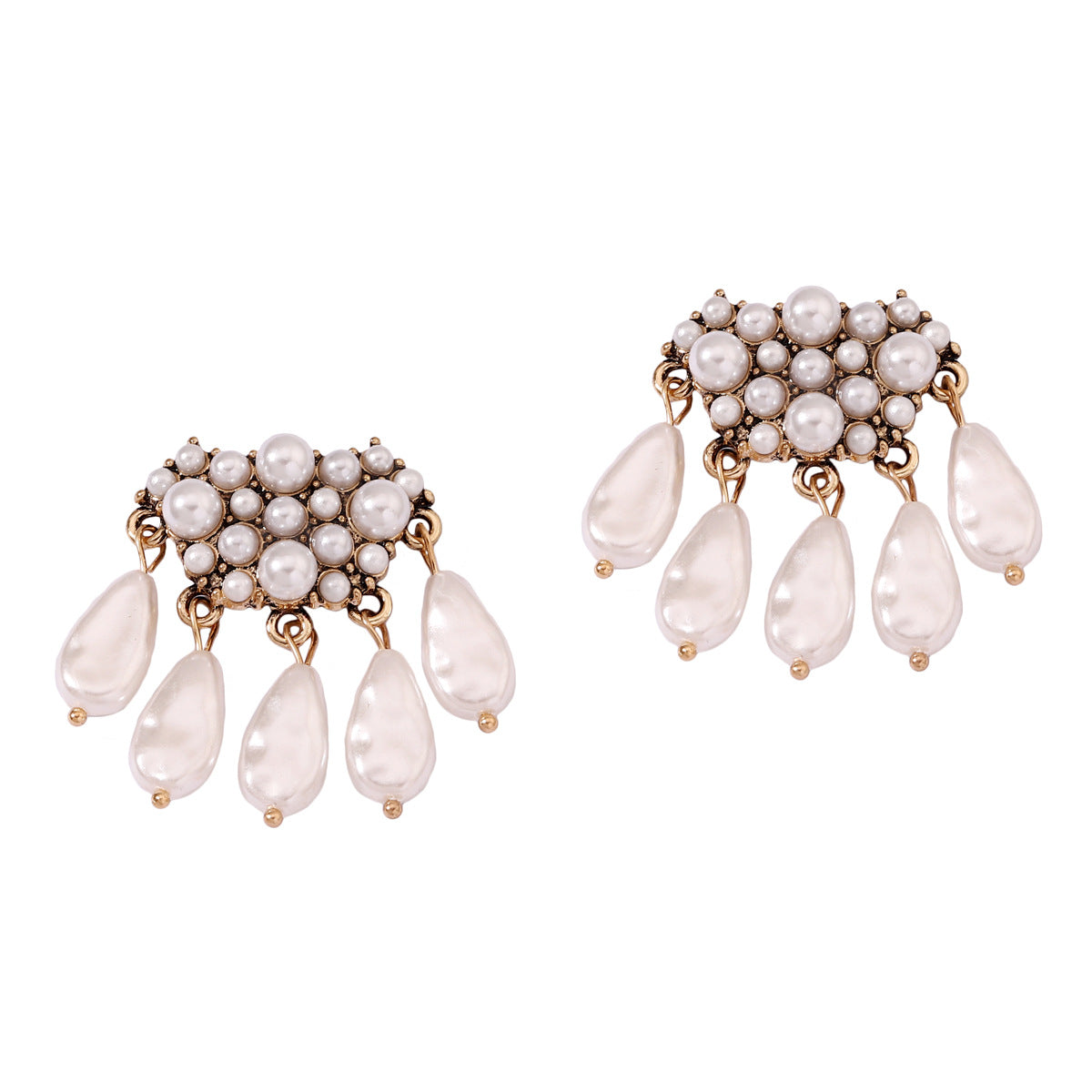 Delicate Artisan Pearl Earring