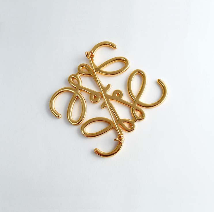Vintage Handmade Gold Earring