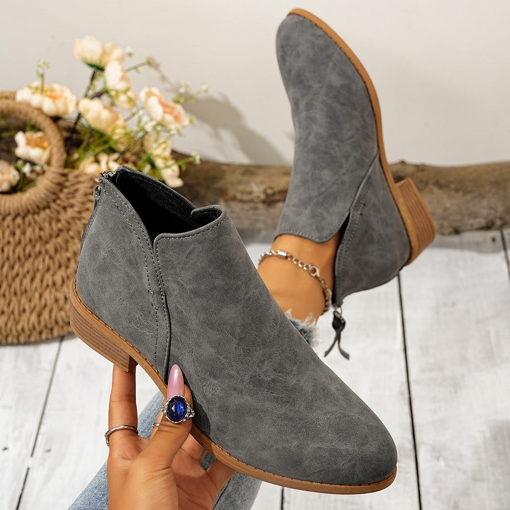 Classic Orthopedic Boots with Timeless Style