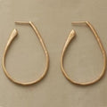 Delicate Artisan Gold Earring