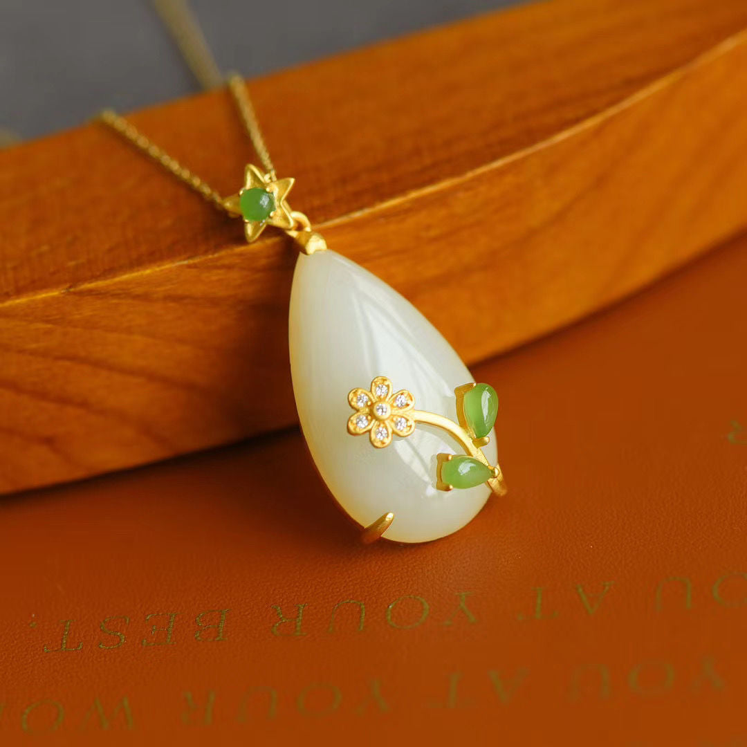 Vintage Handmade Gold Necklace