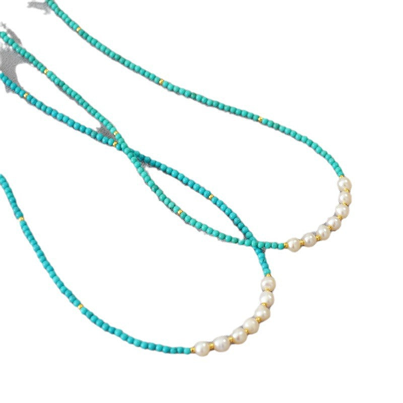 Vintage Handmade Pearl Necklace