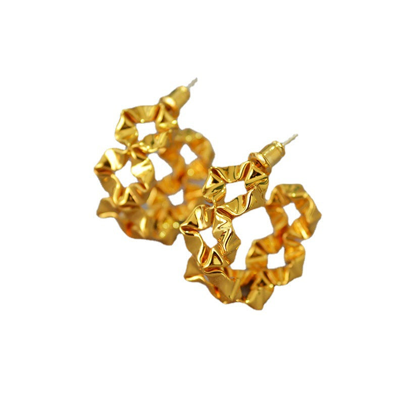 Classic Silver Earring with Timeless Appeal