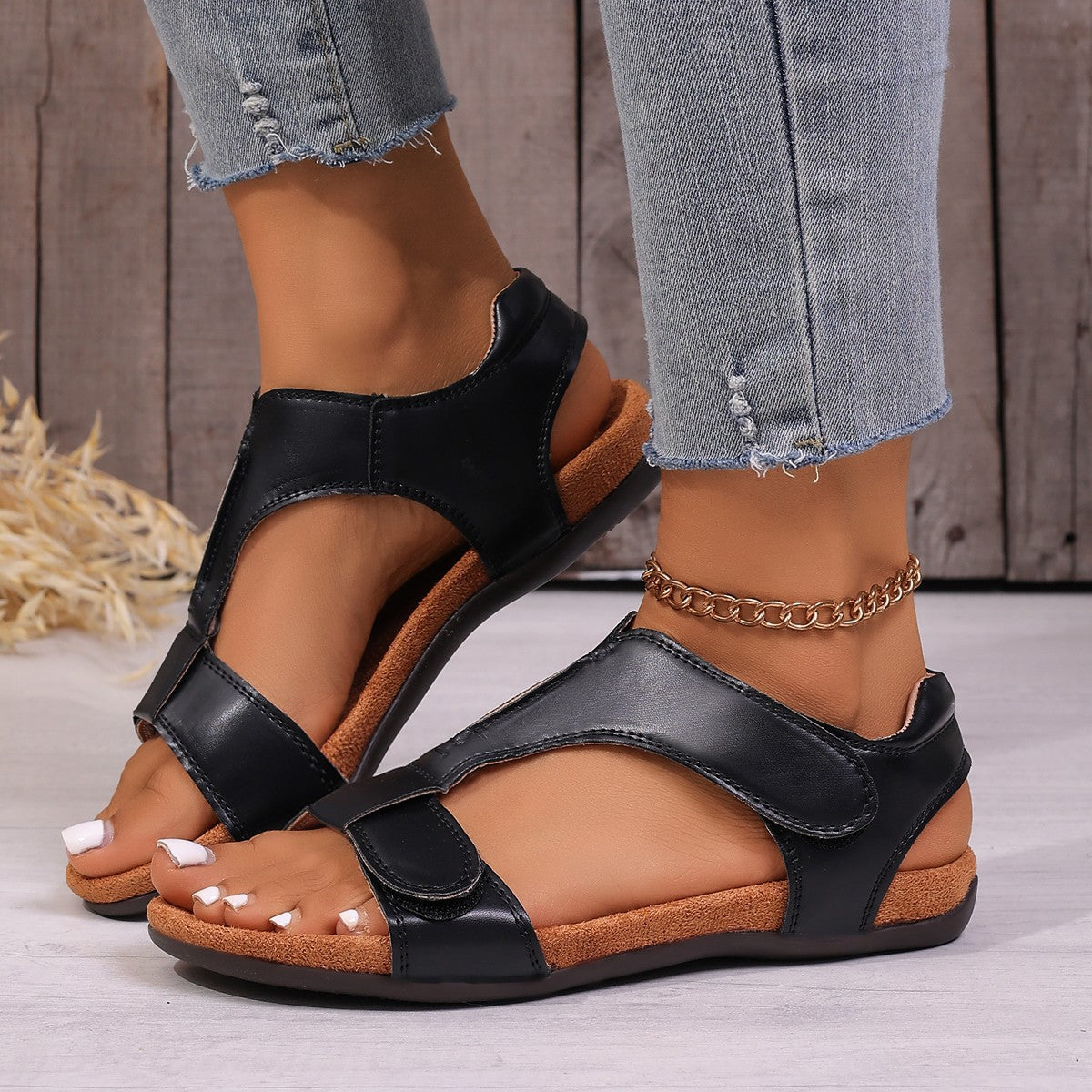 Classic Orthopedic Sandals with Timeless Style