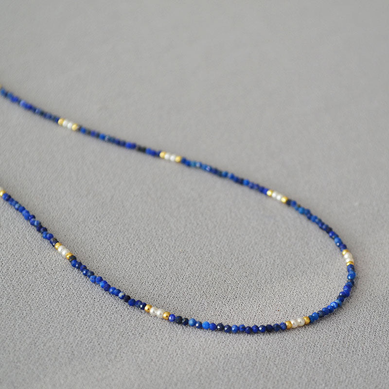 Delicate Artisan Pearl Necklace