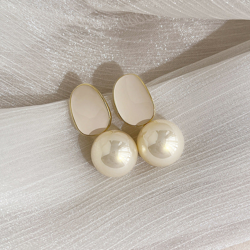 Vintage Handmade Pearl Earring