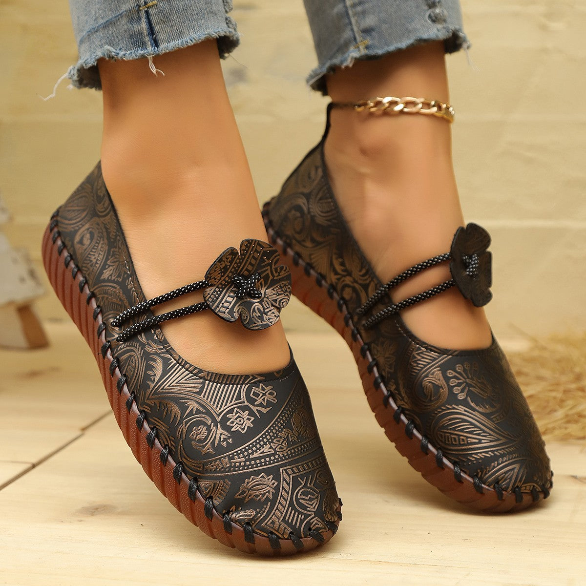 Classic Orthopedic Shoes with Timeless Style