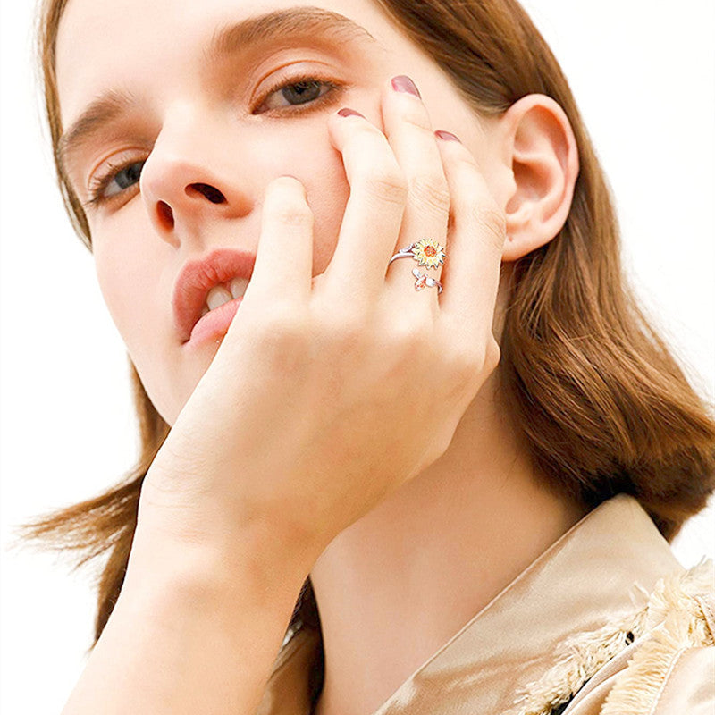 Beautiful Silver Ring with Unique Style