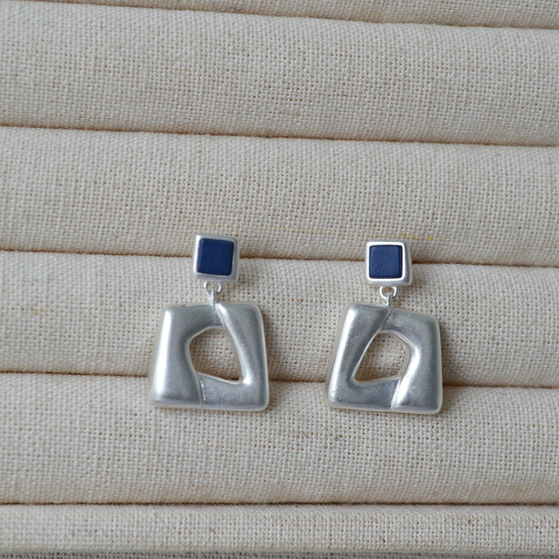 Delicate Artisan Silver Earring