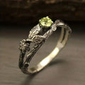 Delicate Artisan Silver Ring