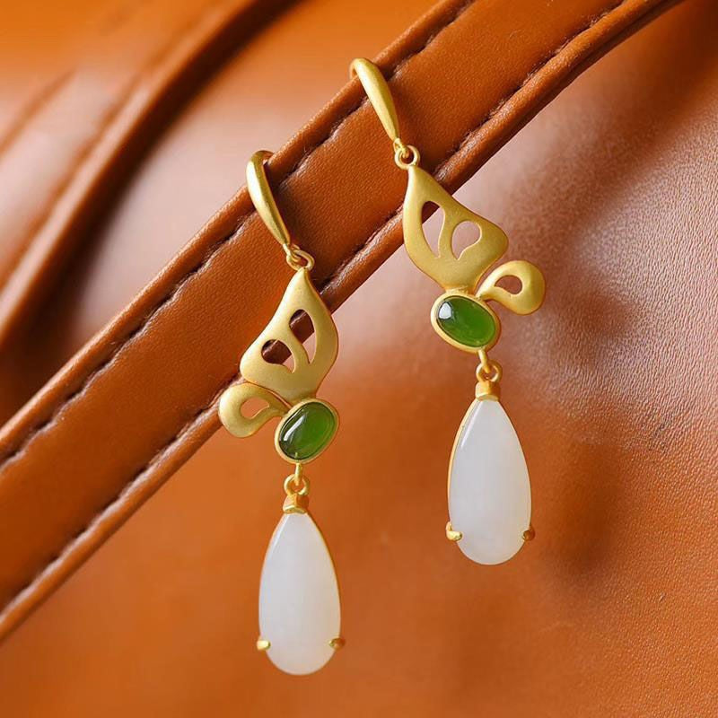 Vintage Handmade Silver Earring