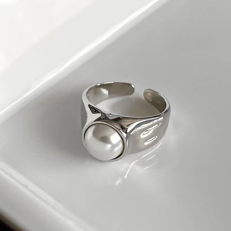 Vintage Handmade Pearl Ring
