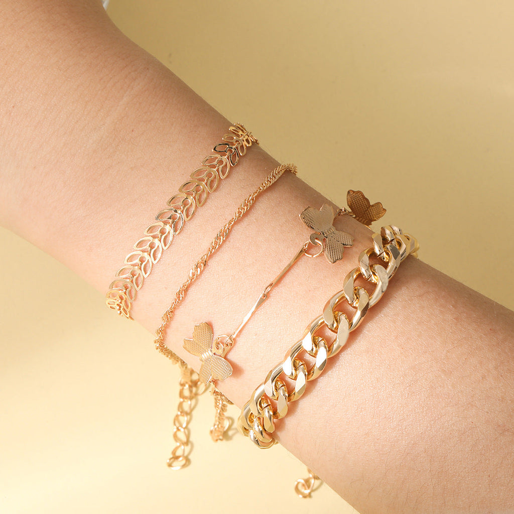 Delicate Artisan Gold Bracelet