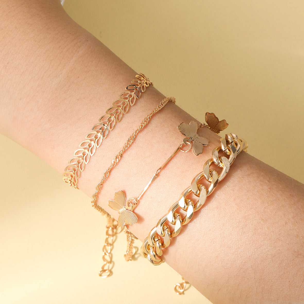 Delicate Artisan Gold Bracelet