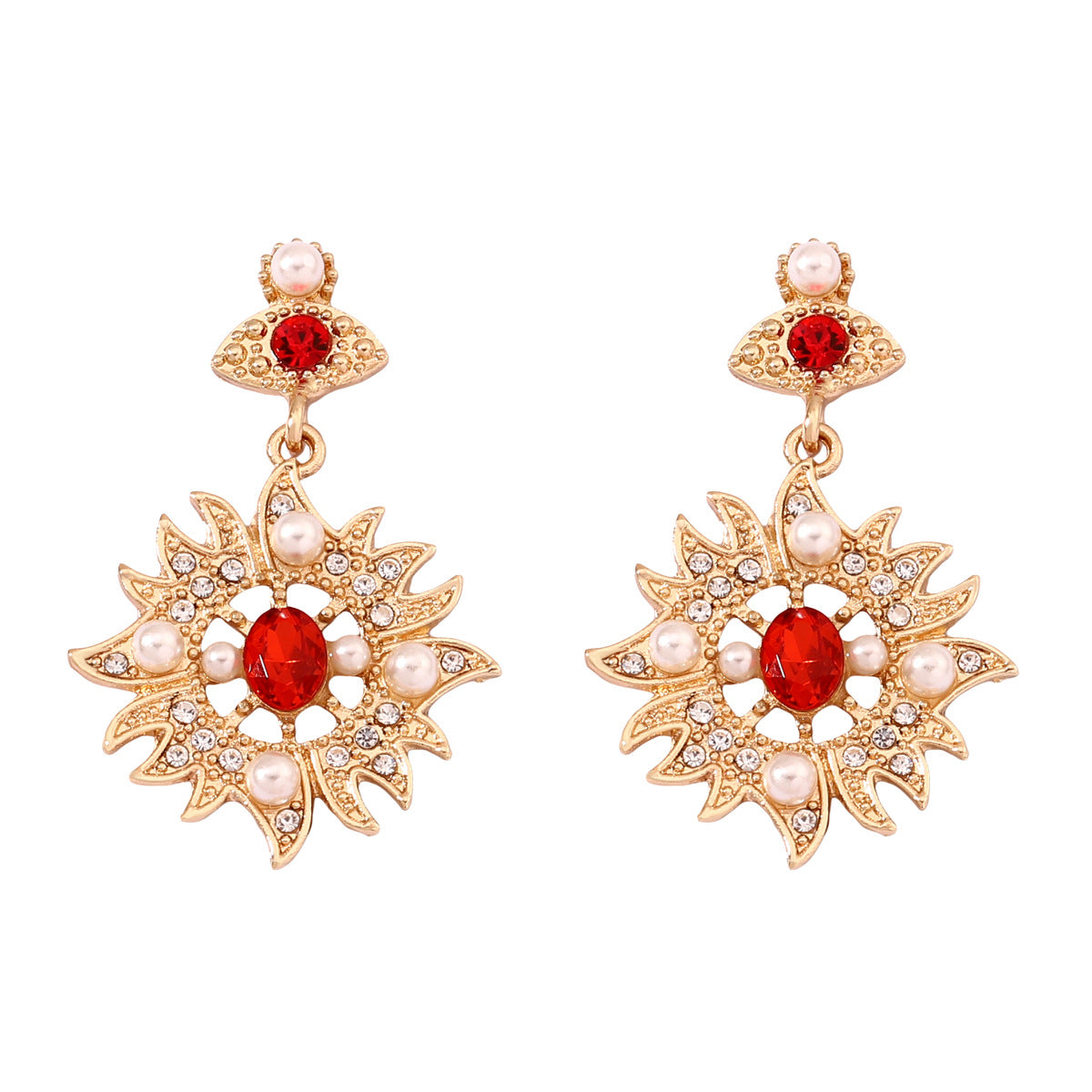 Delicate Artisan Pearl Earring