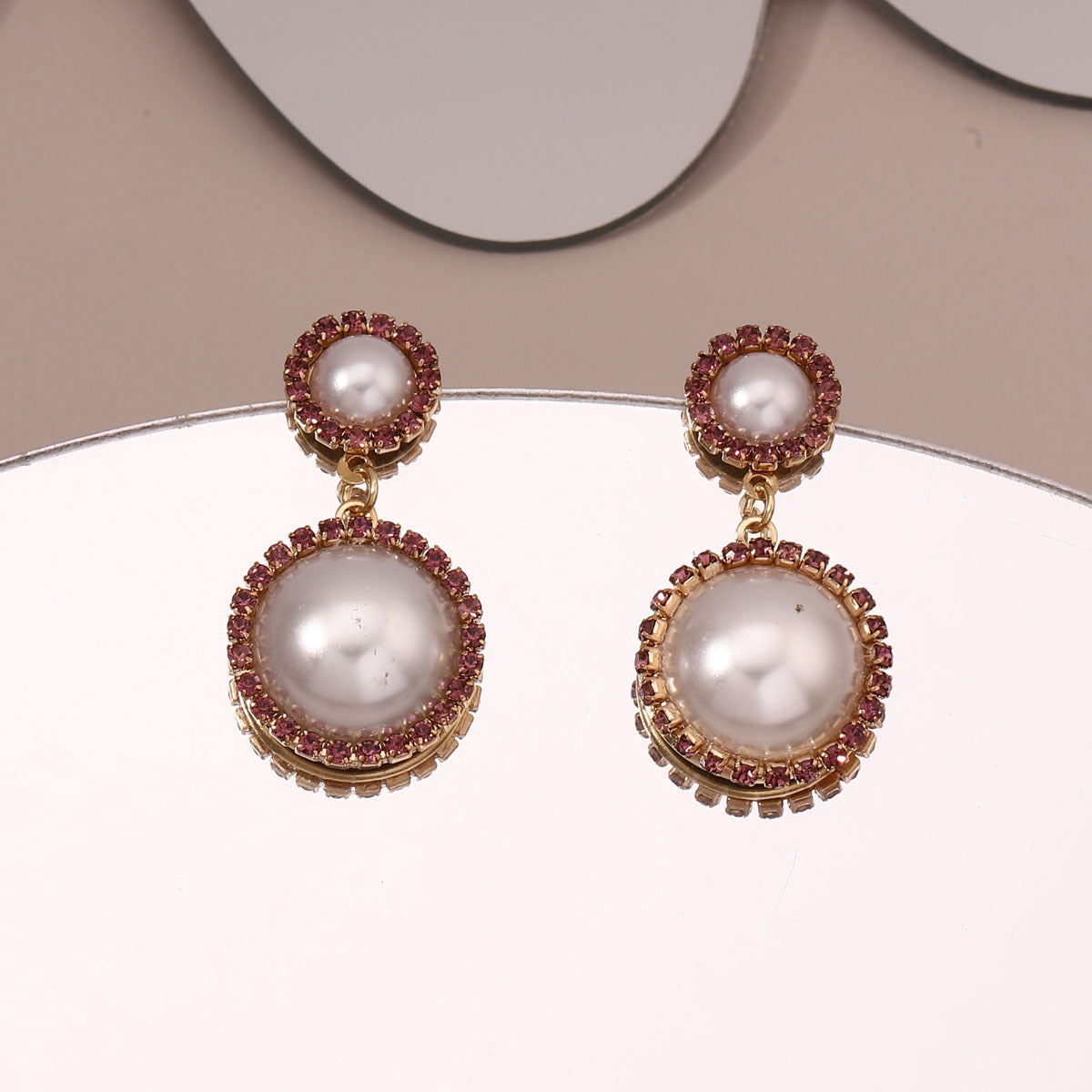 Delicate Artisan Pearl Earring