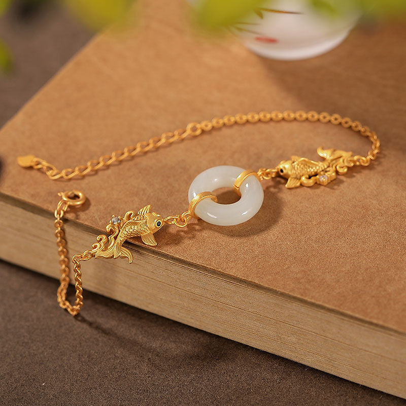 Vintage Handmade Gold Bracelet