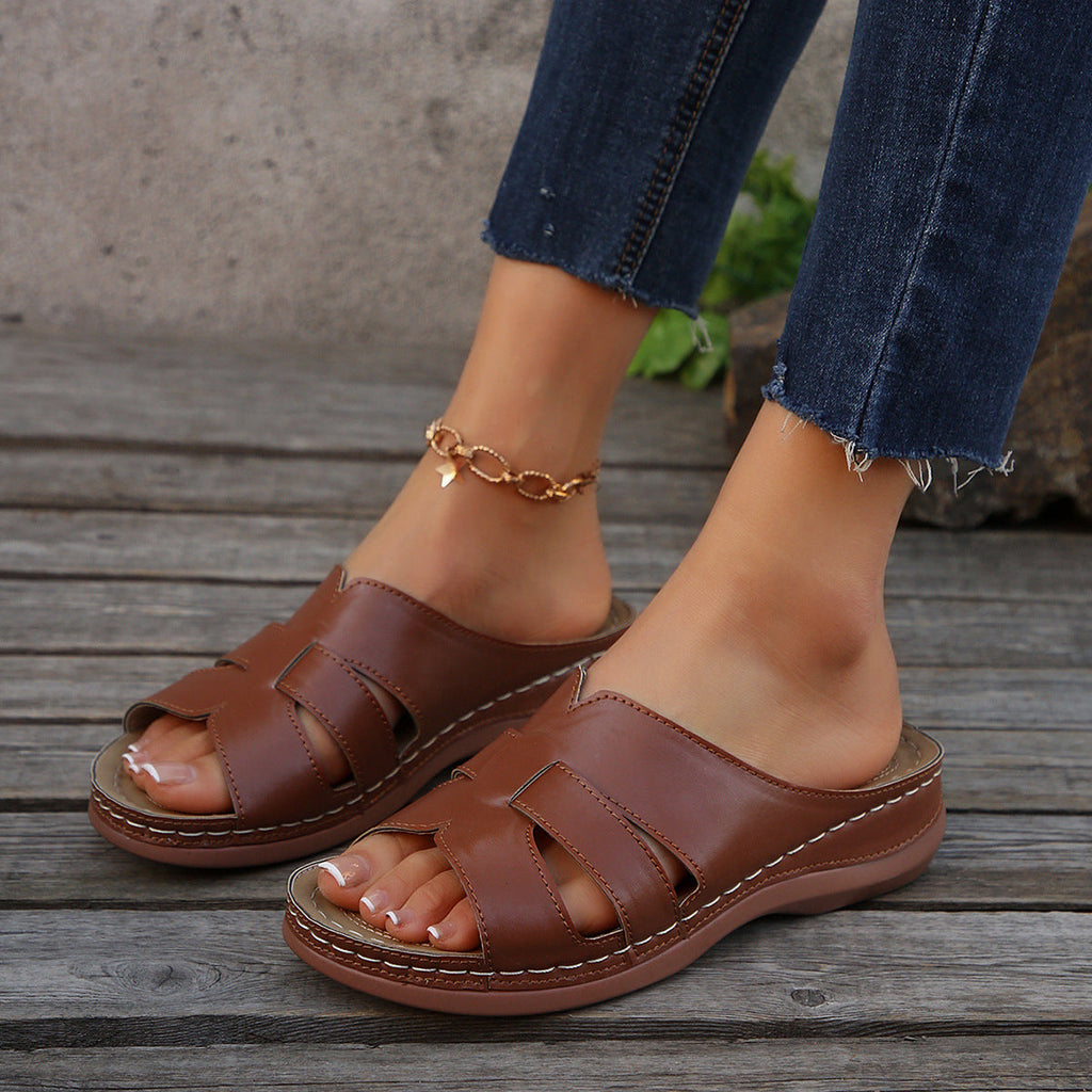 Vintage Inspired Orthopedic Sandals