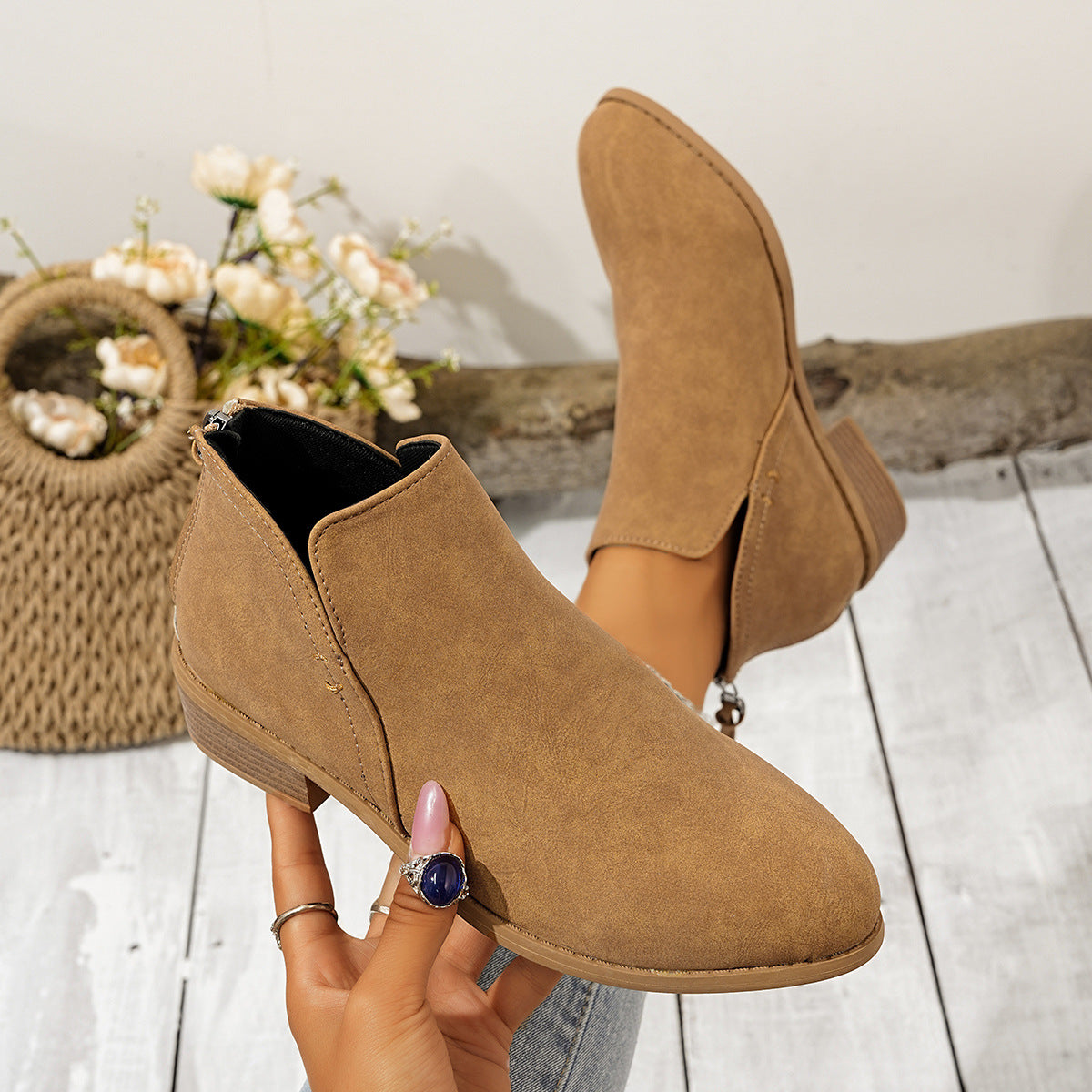 Classic Orthopedic Boots with Timeless Style